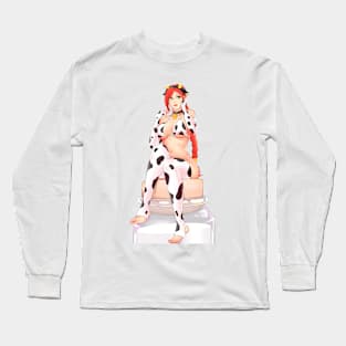 Cow Cassie by YHWart Long Sleeve T-Shirt